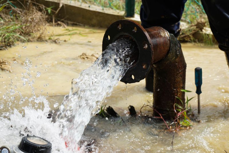 Drain Pipe Repair detail