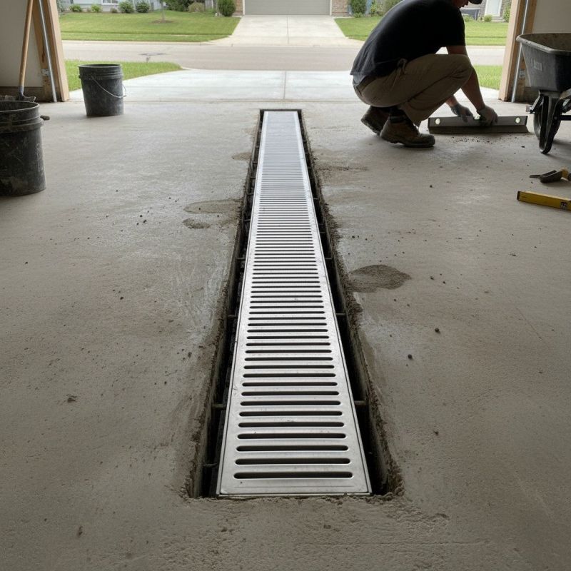 Laundry Drain Installation detail